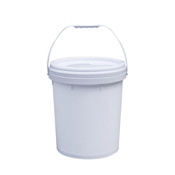 Custom Logo Plastic Storage Buckets For Indoor / Outdoor Use