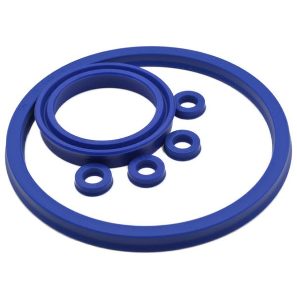 Customized Silicone Rubber Seal Ring , Piston Rod Seal For Construction Machinery
