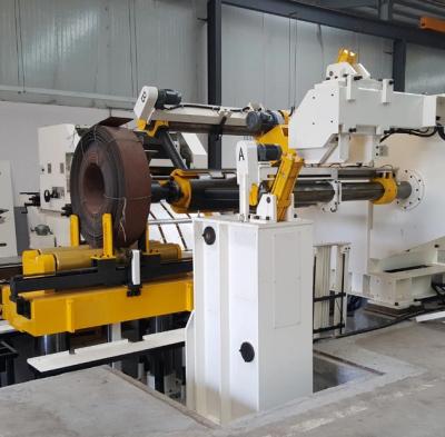 Steel Coil Straightener Uncoiler Combination Decoiler Straightener Feeder For Punching Machine