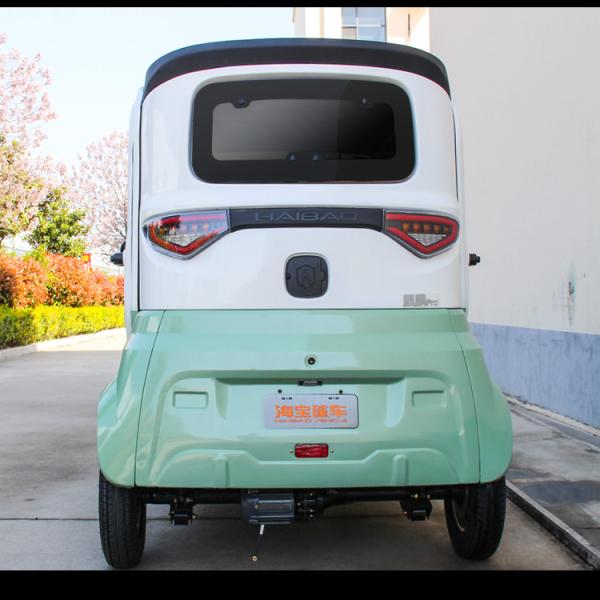 Qilin Pro 800W Triciclo elétrico de passageiros Adultos Triciclo elétrico de passageiros de 3 rodas
