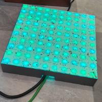 Full Color LED Abyss Floor Tile Light 3D Indução Floor Tile Bar Dance Floor Tile Light