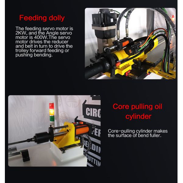 Factory Hot Selling Pipe Bender XS-38CNC Automatic Pipe Bending Machine
