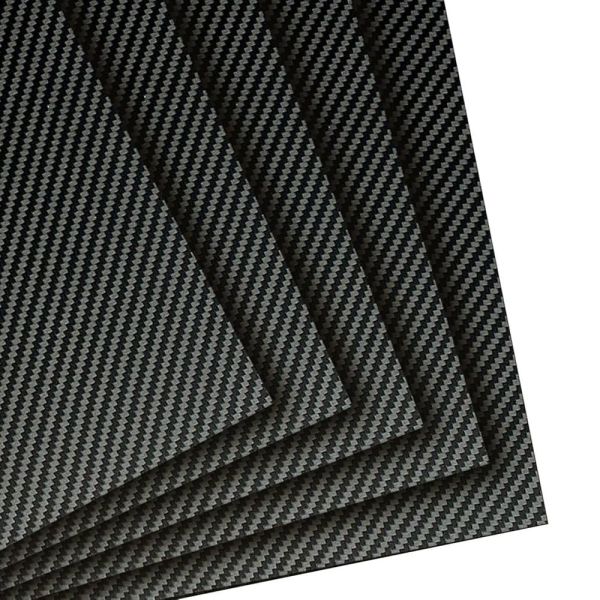3K Carbon Fiber Plate 100x250mm High Strength Lightweight Carbon Fiber Board