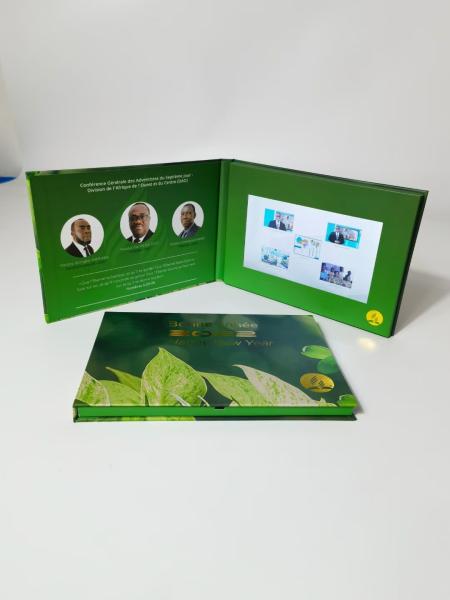 Promotional 7 Inch Recordable Video Greeting Card Hd Video Brochure