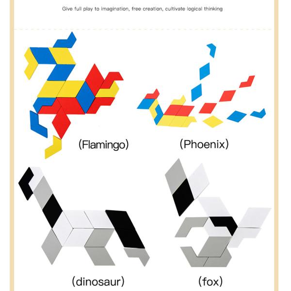 Children Baby Developmental Toys Geometric Jigsaw Puzzle Early Education Toy