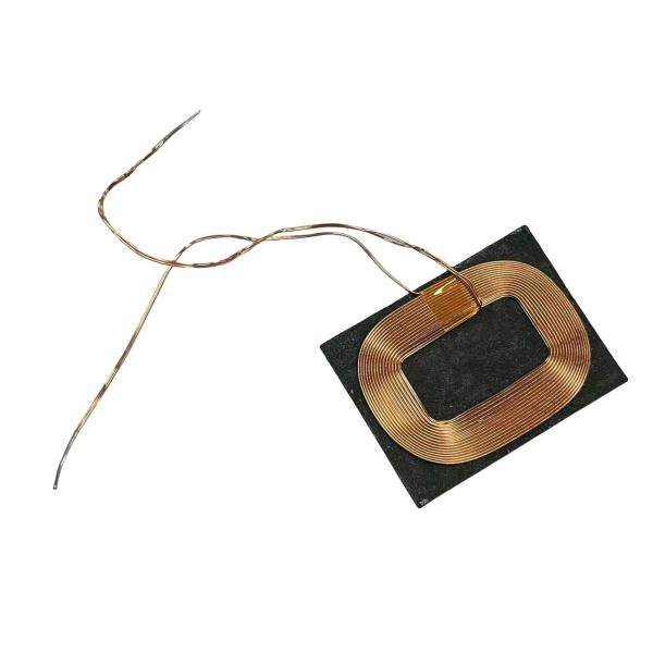 28*38MM-13uH bobina de carga inalámbrica Cable autoadhesivo para carga de auriculares