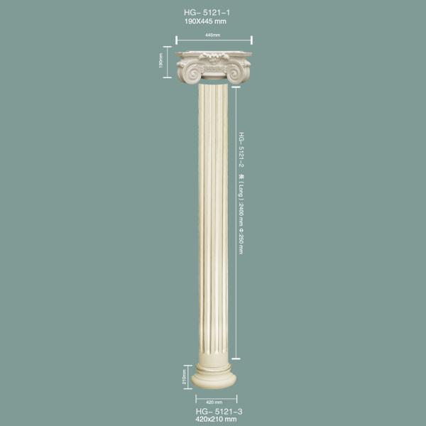 PU Roman Column HG-5121