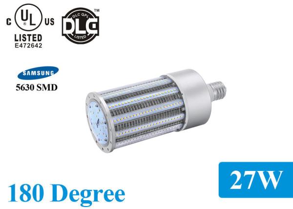 Water Resistance 27W 180 Degree Corn Led Light Bulbs , CE ROHS Certificated