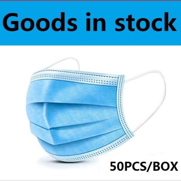 Safety Protection Earloops Disposable Face Mask Non - Woven  For Adult