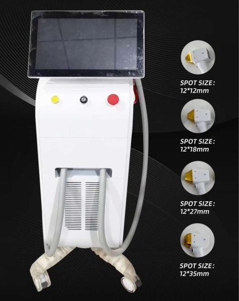 remoção portátil do cabelo do laser do diodo 808nm