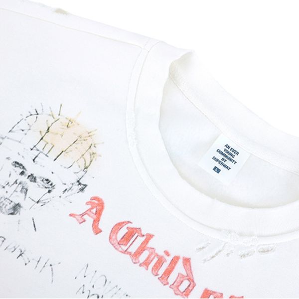2025 Autumn/Winter New High Street Hip Hop O-Neck Oversized Canvas 400g Polyester/Cotton Anti-Pilling Breathable Blank Hoodie