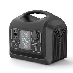 19.2V 595WH Lithium Battery Portable Solar Power Bank 110V 600W Pure Sine Wave AC Outlet