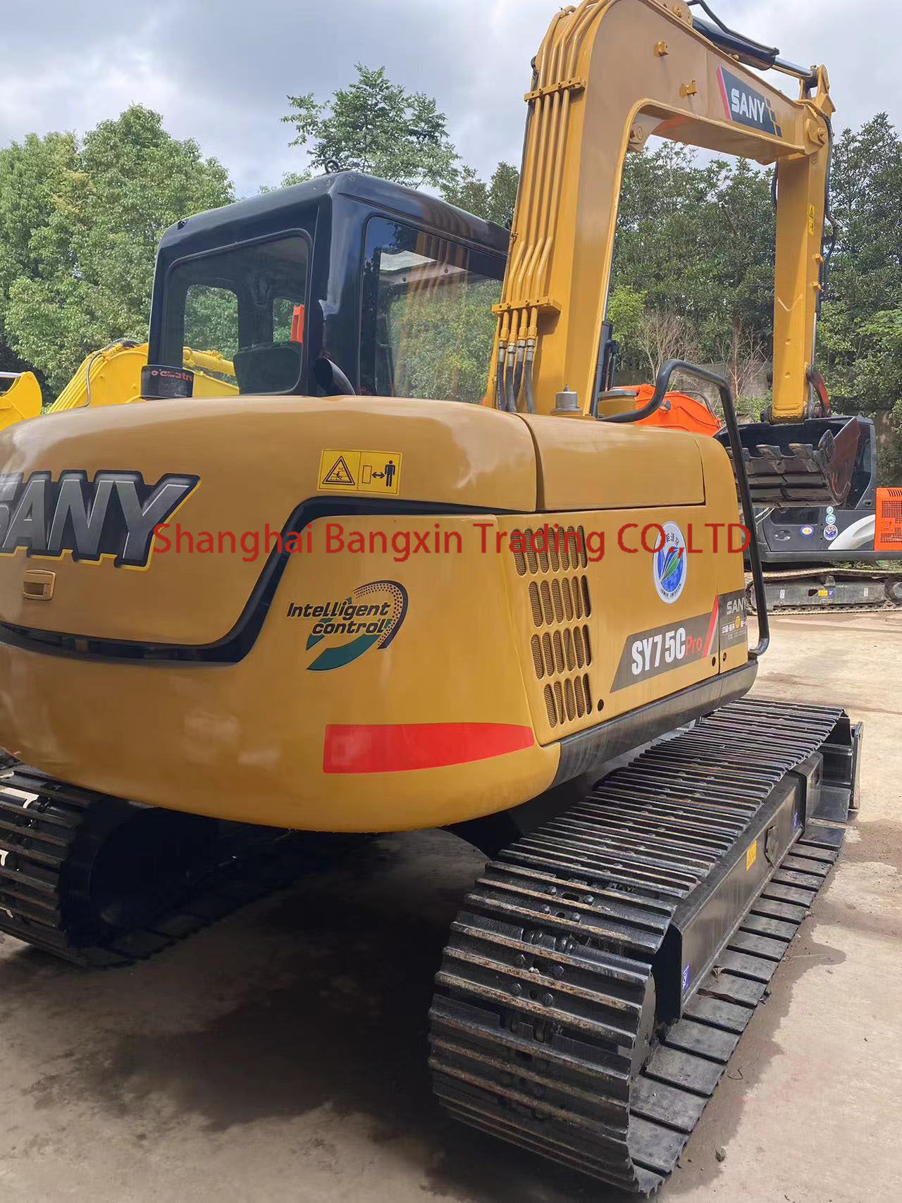 EPA/CE Certified Sany SY75 Excavator 7.5 Ton Operating Weight Affordable Used Machine