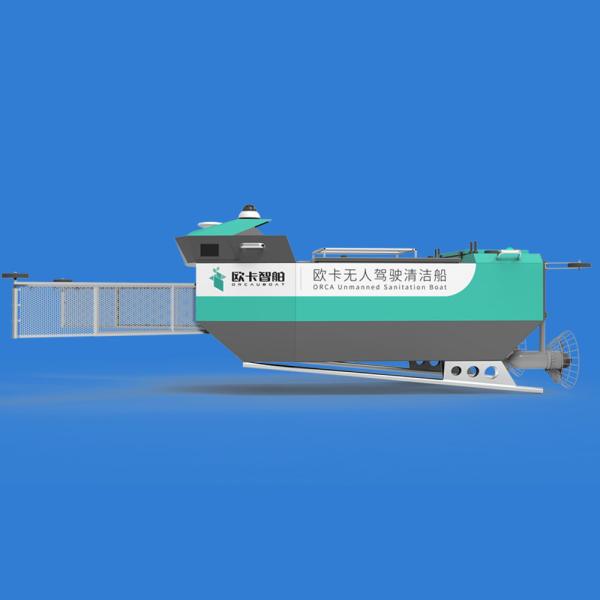 6.6 Acres Waters Electric Thruster Driverless Boat For Hydrographic Surveying