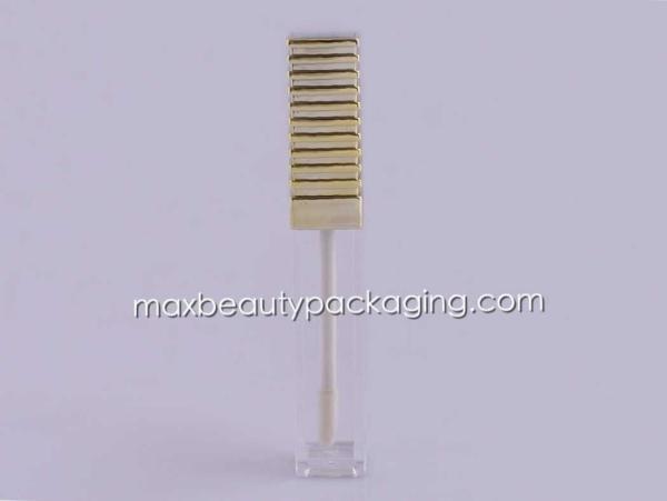 cosmetic packaging plastic lip gloss tube liquid lipstick tube PETG PCTA tube plastic cap