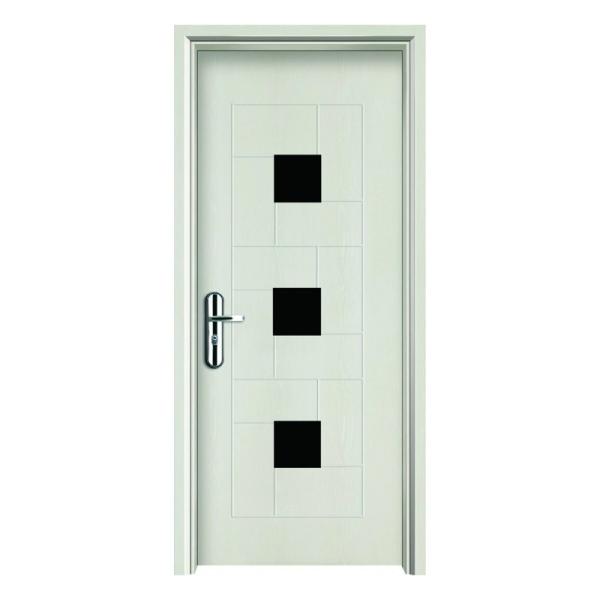 Waterproof Eco-friendly Anti-termites WPC Glass Door for Modern Residential and Commercial Spaces