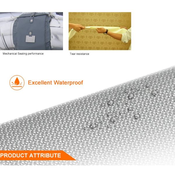 Hermetic & Weather-Resistant Aluminum Foil Fiberglass Cloth (Fireproof)