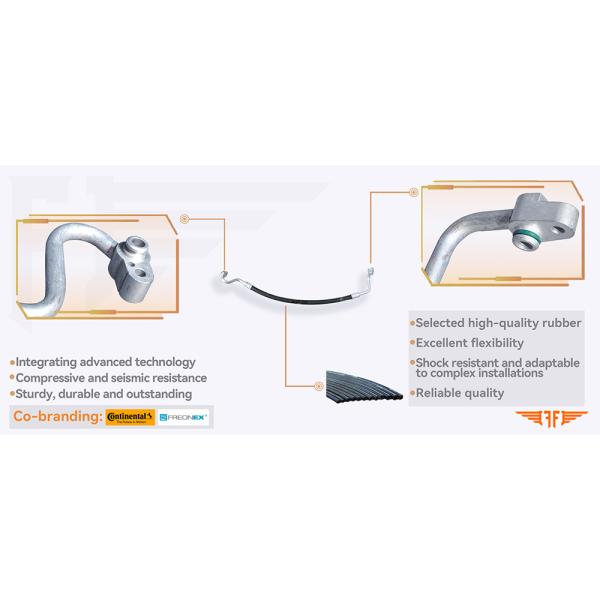 Vigo 88711-0K092 Hilux Auto AC Discharge Hose Fits Toyota 05-13