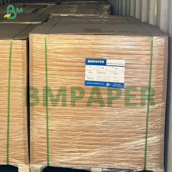 Waterproof PE Coated Kraft Paper White Heat Sealable Food Grade
