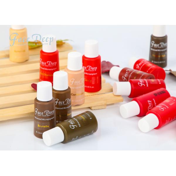 Face Deep Ink Permanent Makeup Pigment Semi Cream for Microblading and Shading 12 Ml