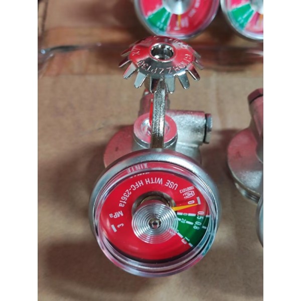Pressure Gauge | Core Pressure Monitoring Component for Gas Fire Suppression Systems