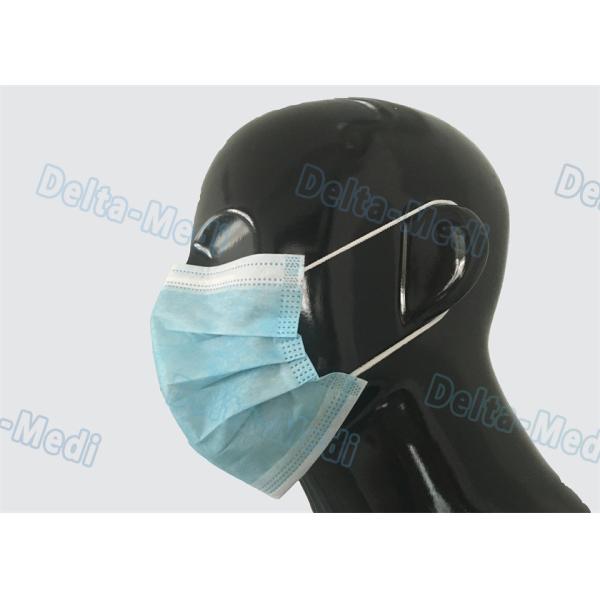 Цвет устранимого лицевого щитка гермошлема Эарлооп 3 Плы не сплетенный голубой для доктора/пациента