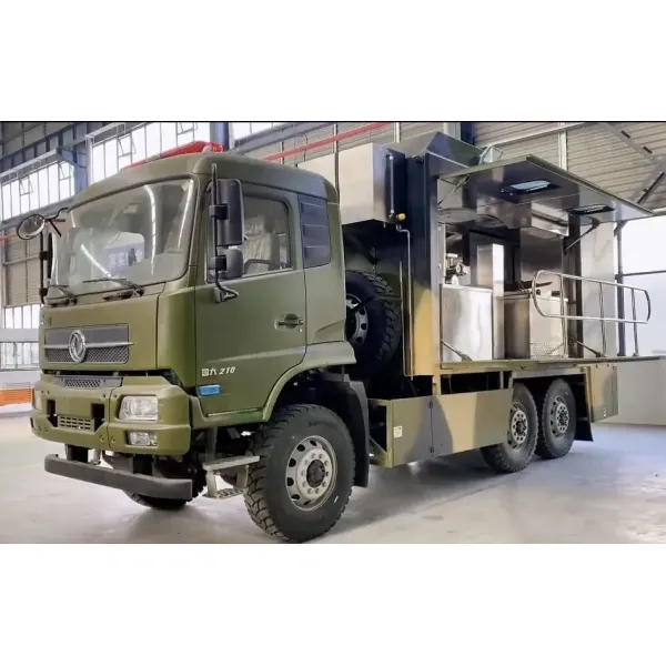 Versatile Mobile Cooking Truck for Fast Food Catering Needs