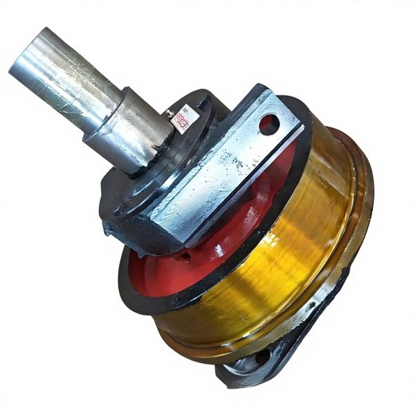 High Load Capacity European Crane Wheel Set 350mm Diameter Active Passive For Overhead And Gantry Bridge Cranes