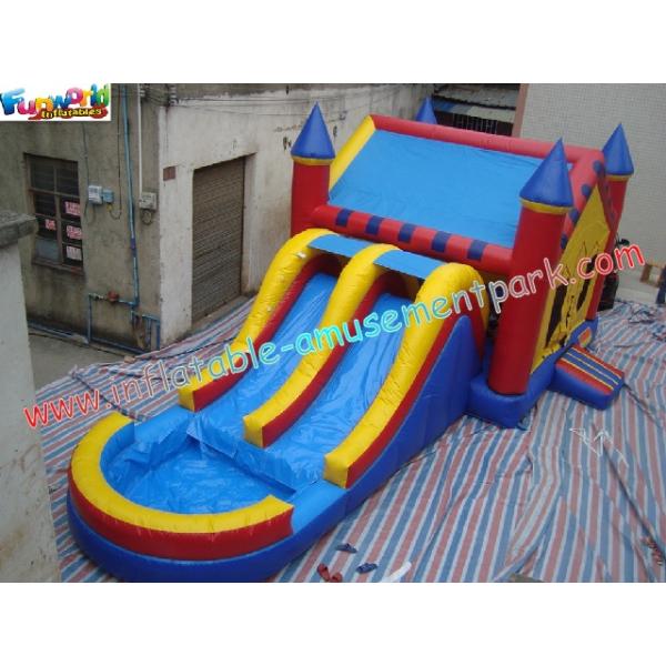 Commercial Water Inflatable Bouncy Slide For Outdoor And Backyard