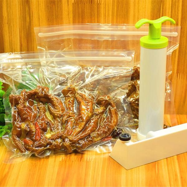 Plastic Food Vacuum Bags For Clear Snack Large Image 10 Color Printed