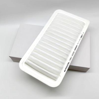 17801-22020 Engine Air Filter Fits Toyota GT86 & Subaru BRZ Cross Ref PP1495 290×150×48mm White Pleated Non-Woven Fabric with Full Seal Frame OE Standard & Easy Installation