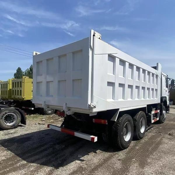HOWO371 Used Dump Truck 35T Capacity 371HP Engine Well Maintained
