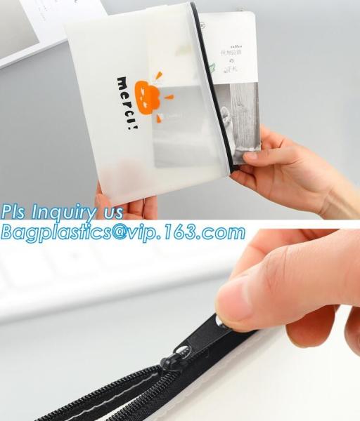 Export to Japan silicone pencil bag, neoprene customized logo pencil bag, zipper lovely large capacity students learning