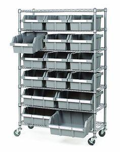 A cremalheira de fio comercial do rolamento da garagem arquiva o shelving da armação de aço da cremalheira de 16 escaninhos