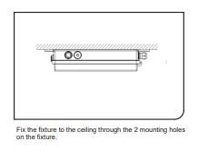 Rechargeable Wall Mounted Commercial Emergency Exit Lights