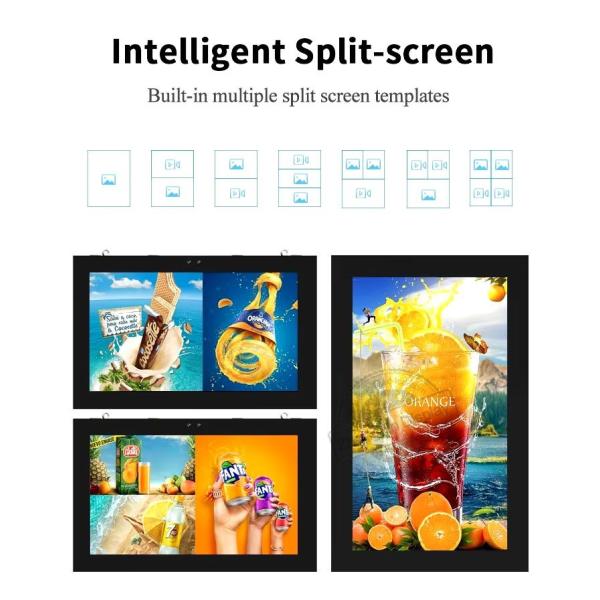 Outdoor Advertising 50 Inch Digital Signage with High Brightness and IP65 Rating