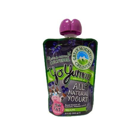 Liquid Water Package Doypack Custom Design Printing 200Ml Reusable Baby Food Spout Pouch
