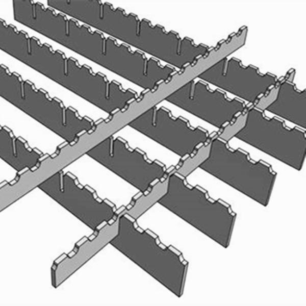 2mm Press Lock Grating Hdg For Large Car Wash Platform