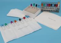 Impressão de Flexo da caixa da coleção do fechamento do espécime do laboratório médico da detecção