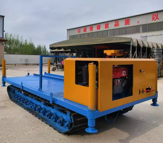 14-wheel Tracked Platformwith A Load Capacity Of 5-7 Tons
