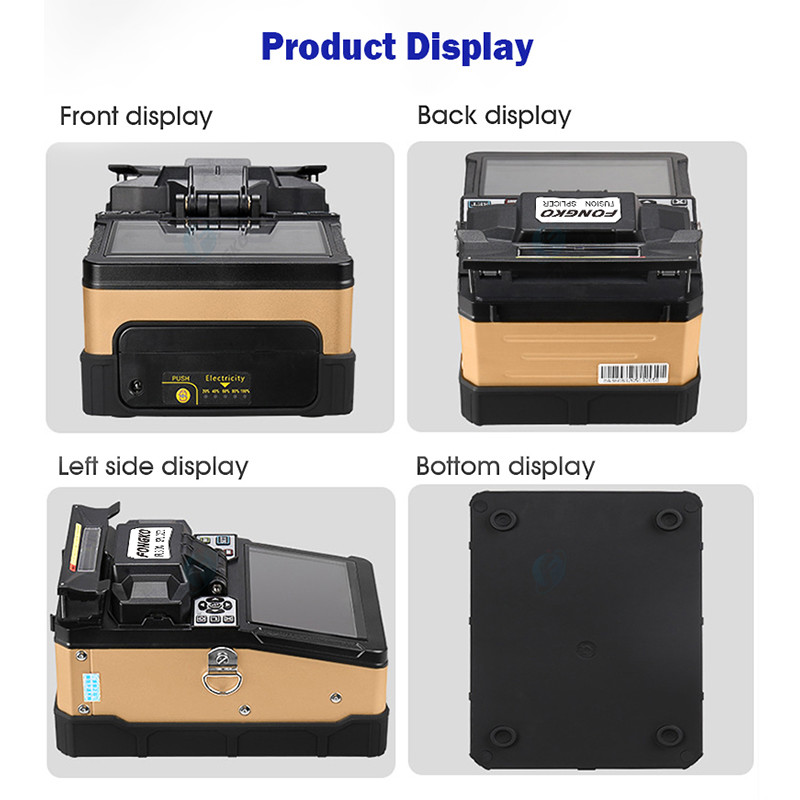 Splicer оптического волокна дисплея LCD цвета TFT, машина оптического волокна FONGKO соединяя