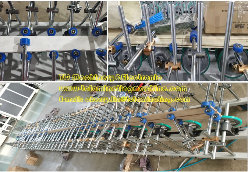 WPC Grille Wall Panel Laminating & Wrapping Machine with PLC Control, 25-50meter/min