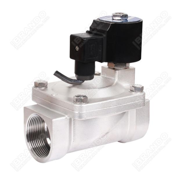 2'' Waterproof Brass Solenoid Valve Normally Closed Fountain Solenoid Valve
