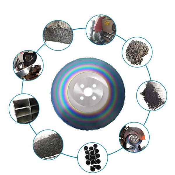 Stainless Steel Pipe HSS DMO5 Circular Saw Blade Customed For Milling Machine