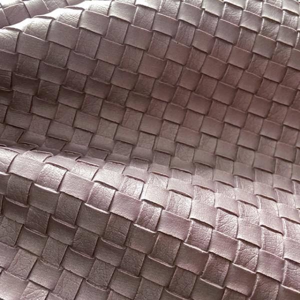 Custom Woven PVC Artificial Leather Hydrolysis Resistant Upholstery Fabric