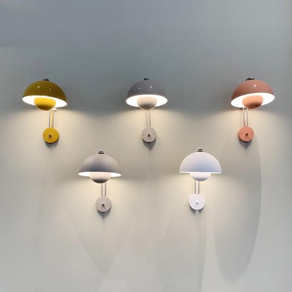 Modern Iron wall Light Color Flower bud wall lamp nordic Living Room Dining Room Kitchen Wall sconce(WH-OR-175)
