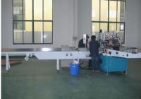 Machine à emballer de tissu facial de feuille de plastique pour le tissu de serviette, rendement élevé