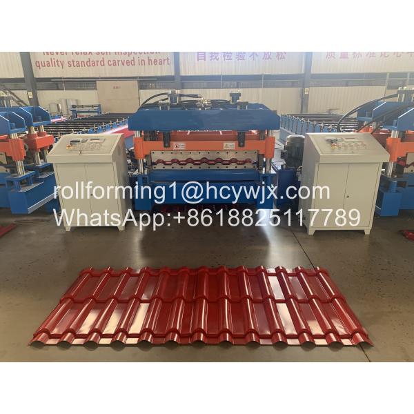 Hydraulic Cuting Cold Roll Forming Equipment Profile Roofing Making