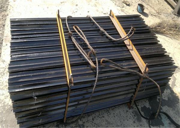 Bitumen black coated star picket Y Post 1.9kg per meter for construction site
