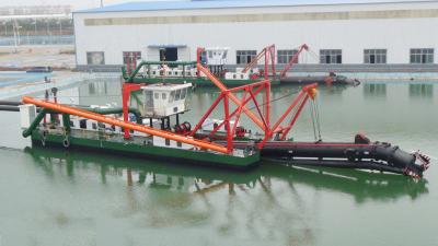 Diâmetro da cabeça do cortador de coroa 450 mm Dredagem hidráulica de extração de areia para dragagem de areia e aprofundamento do porto